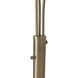 Bloom 72 inch 9 watt Weathered Brass Floor Lamp Portable Light