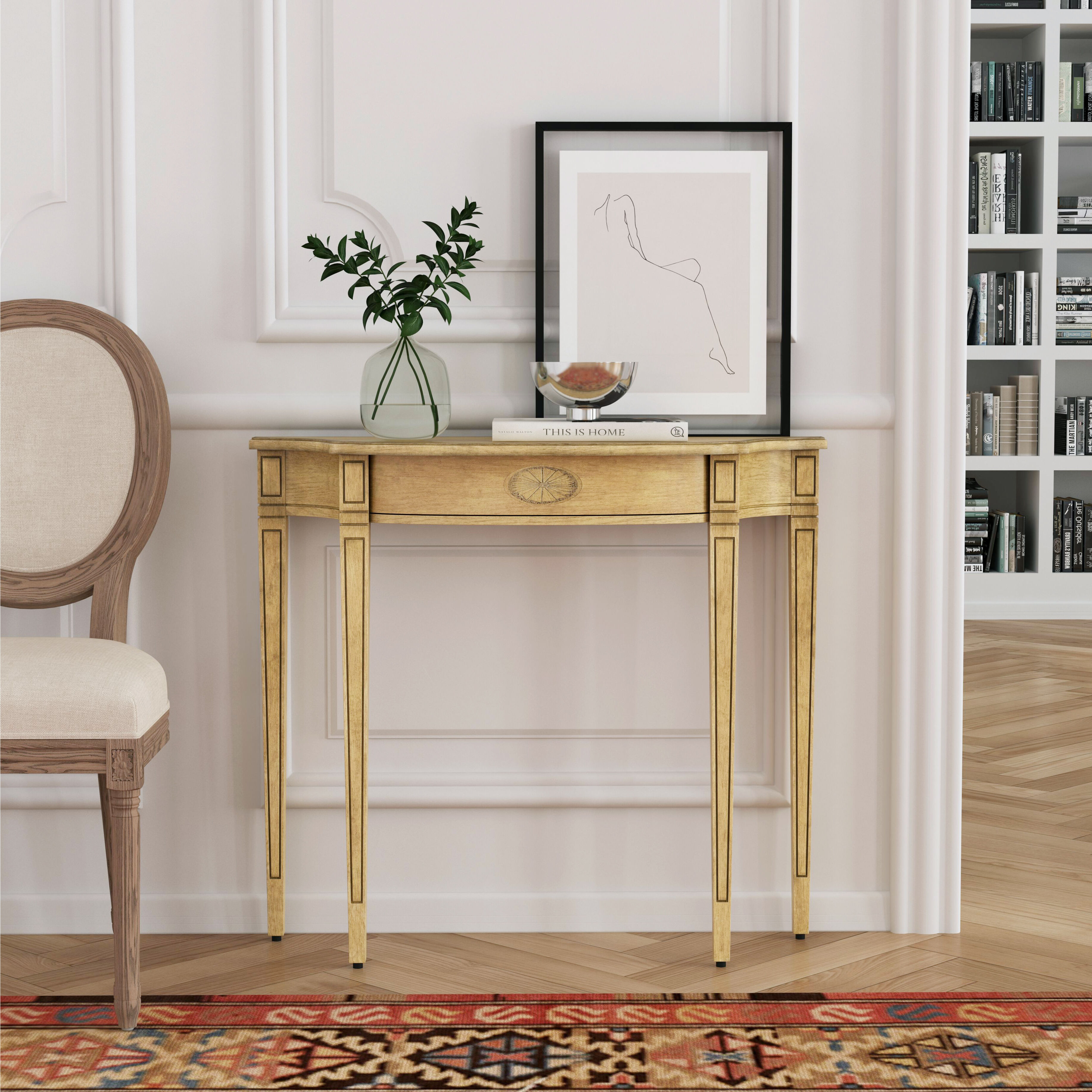 Chester Console Table in Beige