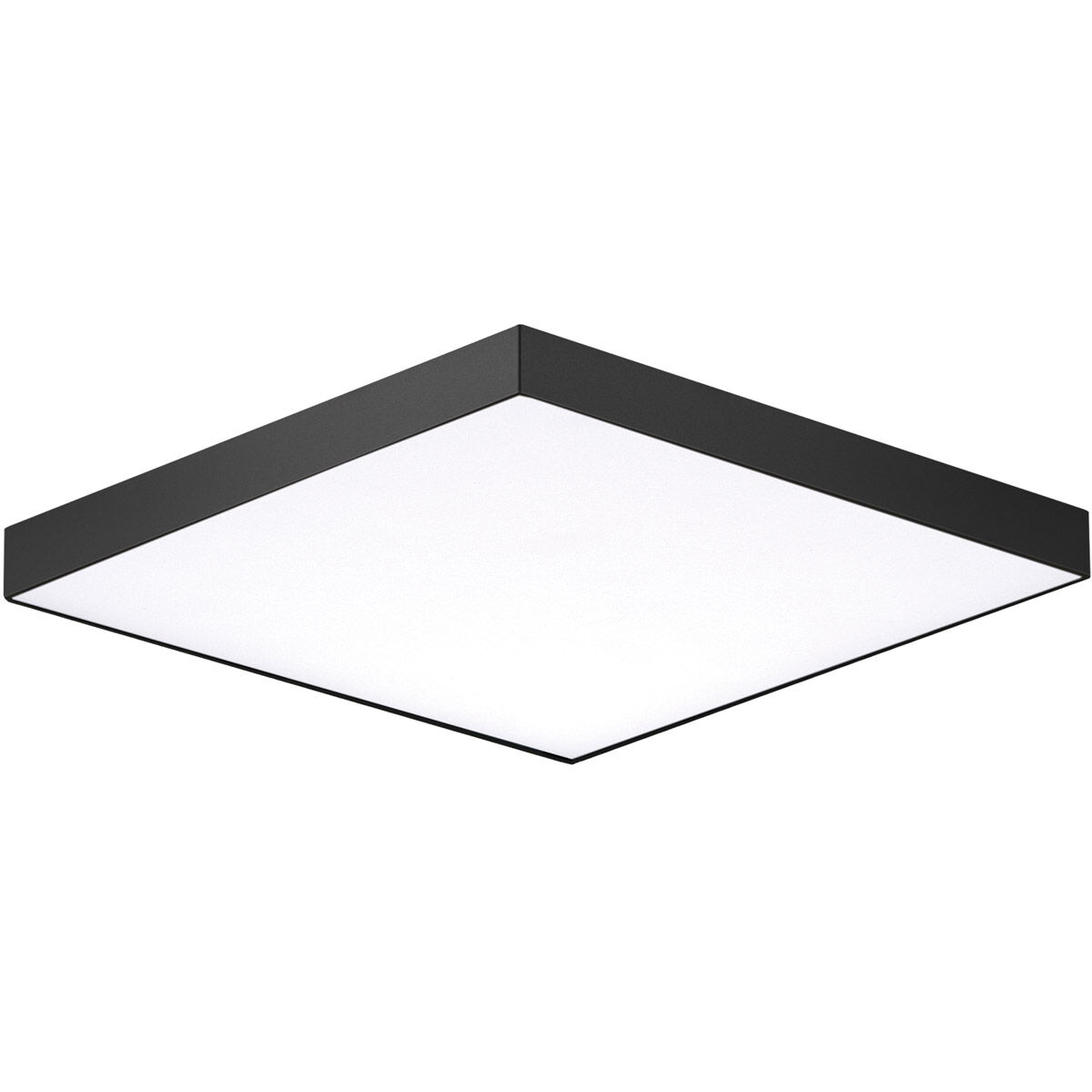 Trim LED 6.25 inch Black Flush Mount Ceiling Light