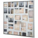Cornerstone Peach and Grey and Silver Wall Art