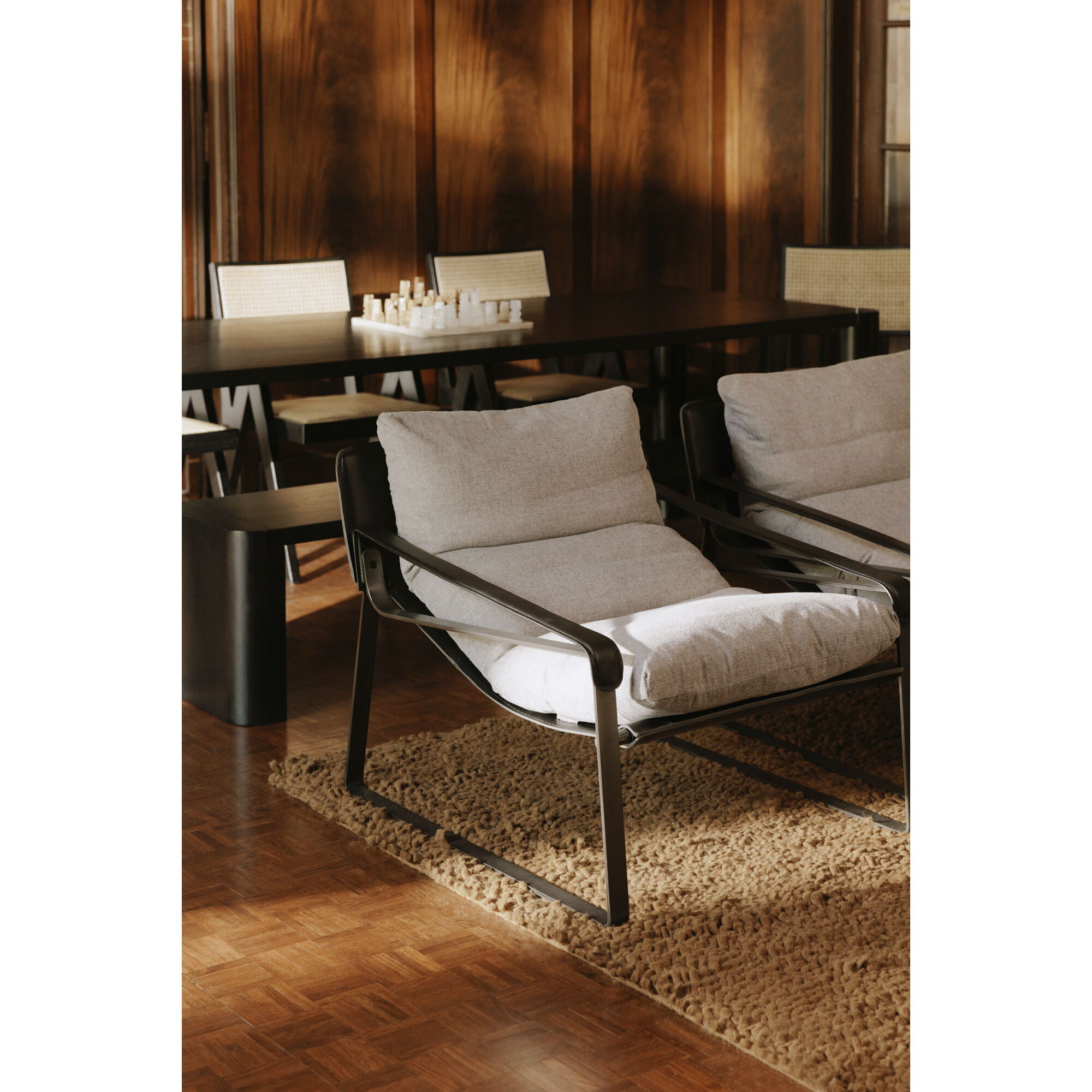 Connor Grey Club Chair