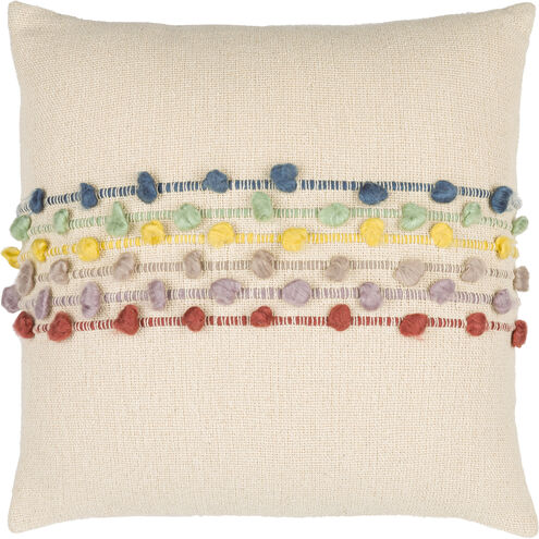 Maysville 20 inch Burgundy Pillow Kit in 20 x 20, Square