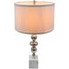 Anita 28.9 inch 40.00 watt Nickel/Natural/White Table Lamp Portable Light