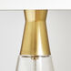 Drew & Jonathan Pender 20.75 inch 9.00 watt Satin Brass Table Lamp Portable Light