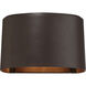 Everton Rain LED 5 inch Dorian Bronze Outdoor Pocket Lantern, Great Outdoors