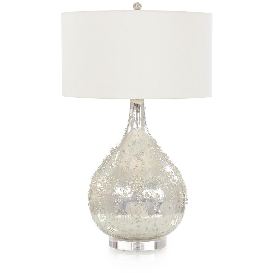 Leah Silver Table Lamp Portable Light