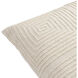 Embrey 20 X 20 inch Beige Accent Pillow