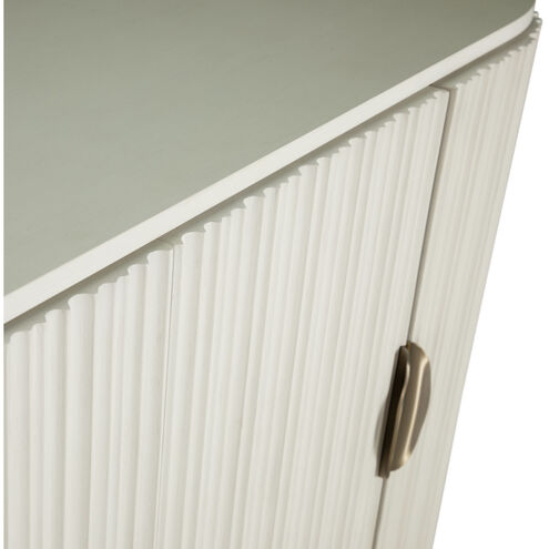 Isadora Brushed Brass / Sesame White Cabinet