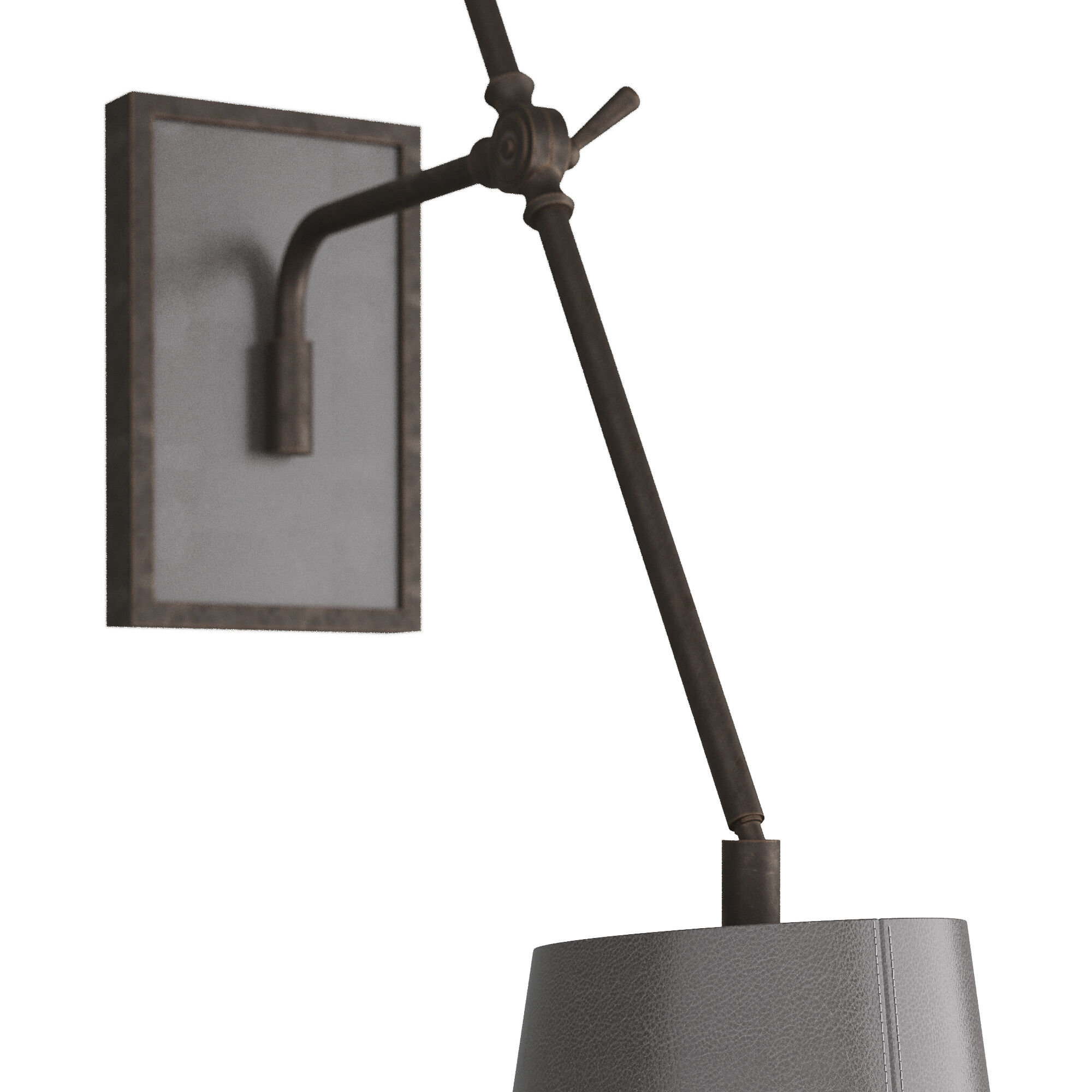 Birdwell 10.5 inch 40.00 watt English Bronze Swing Arm Sconce Wall Light
