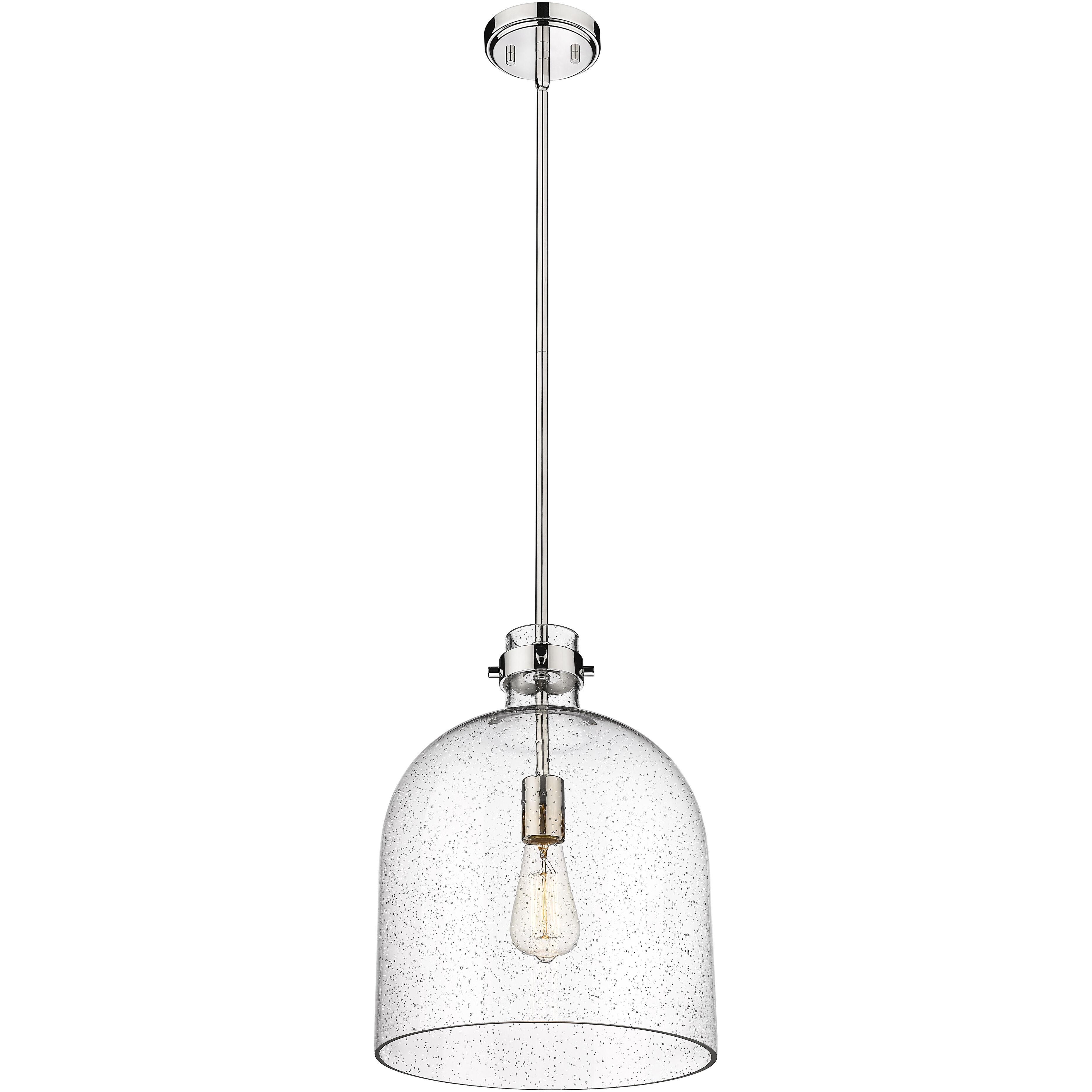 Pearson 1 Light 12 inch Polished Nickel Pendant Ceiling Light