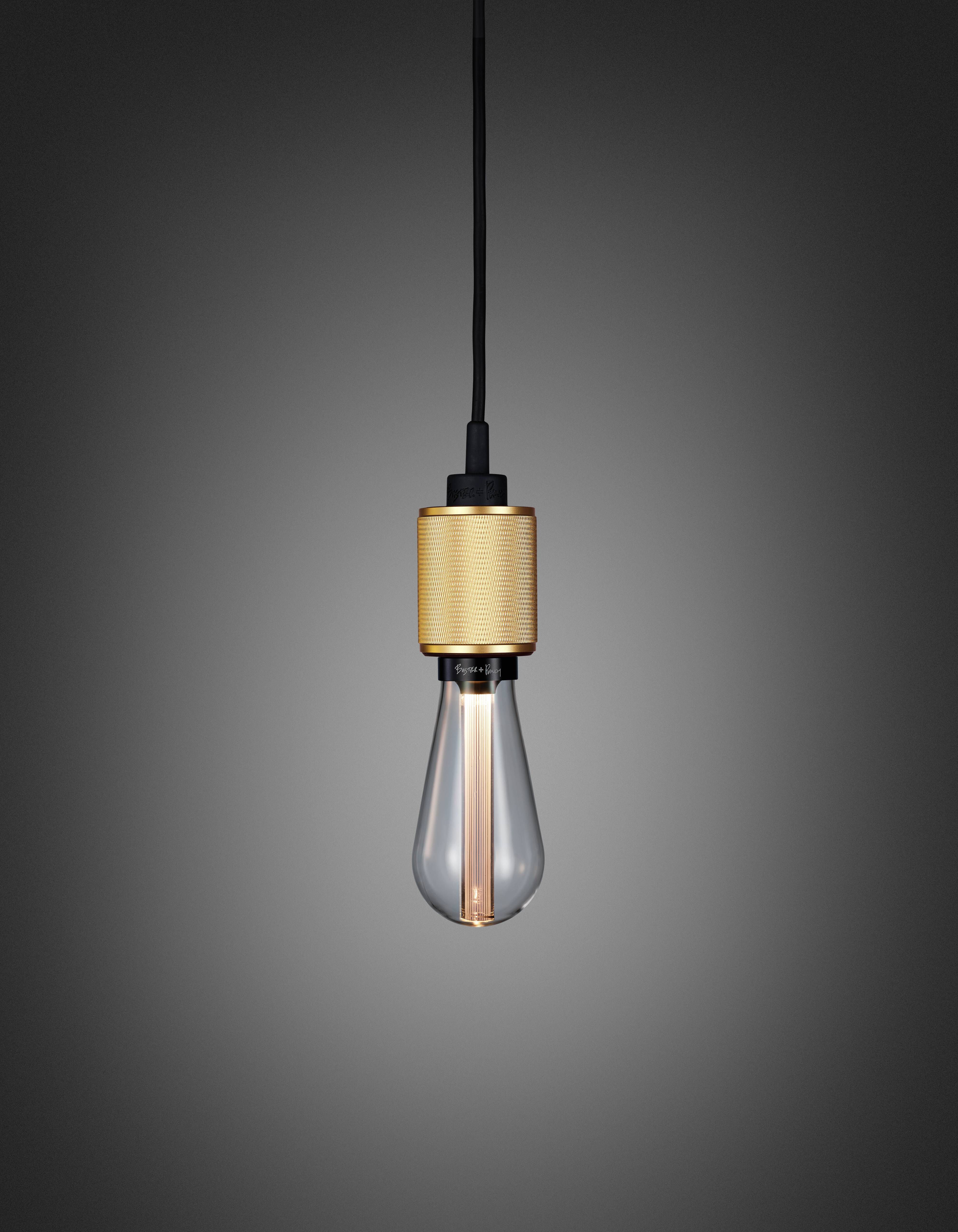 Heavy Metal LED 4.72 inch Brass Pendant Ceiling Light