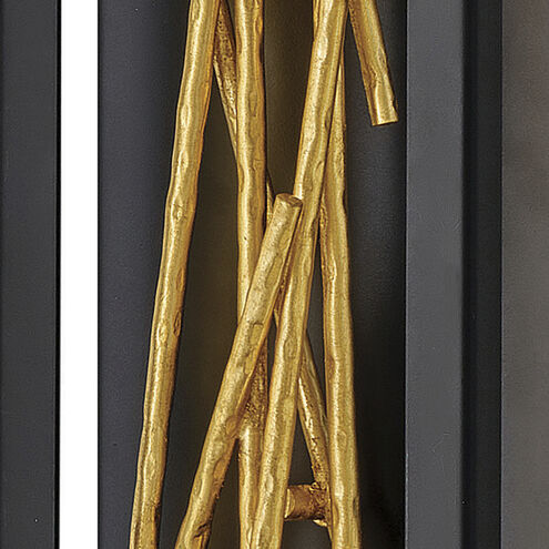 Styx LED 6 inch Black ADA Sconce Wall Light