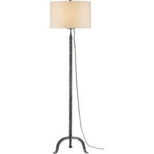 Sandro 66 inch 150.00 watt Dark Antique Nickel Floor Lamp Portable Light