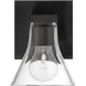 Gilford 1 Light 7.25 inch Matte Black Vanity Light Wall Light