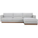 Vernon Grey Sectional, Right