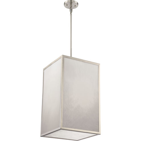 Crate LED 14 inch Brushed Nickel Foyer Light Ceiling Light