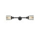 Franklin Restoration Small Bell LED 5 inch Matte Black Bath Vanity Light Wall Light in Silver Plated Mercury Glass, Franklin Restoration