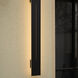 Torre 47.13 inch Black Outdoor Wall Sconce