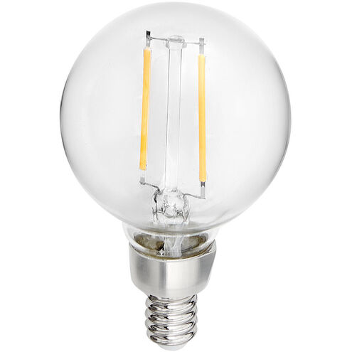 LumiGlo Cand. 2 watt 120v 2400 LED Bulb in Clear