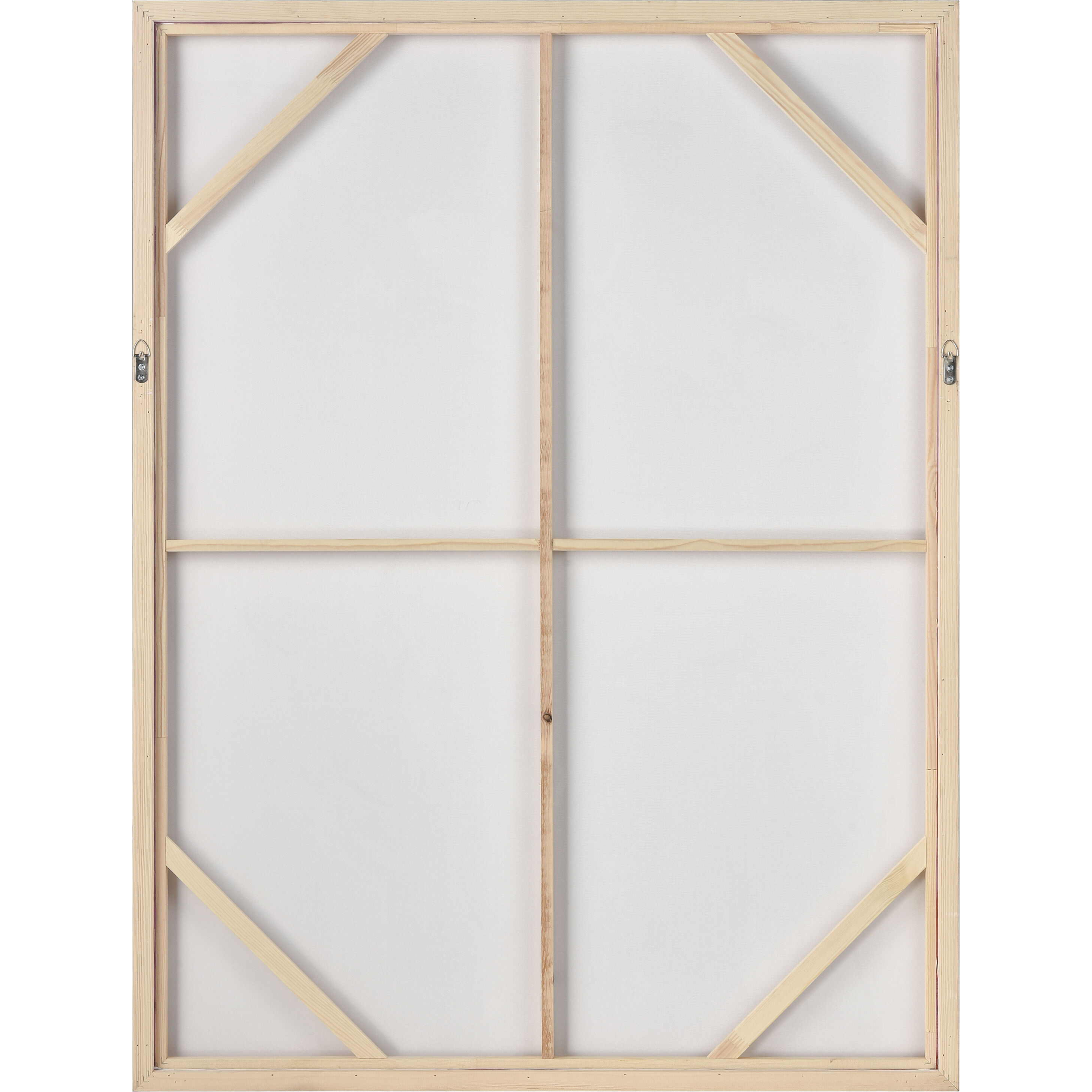 Pink Flush Pink with Coral and Whitewash Framed Wall Art, Abstract