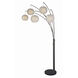 Bloom 90 inch 14.00 watt Black Nickel Arc Floor Lamp Portable Light