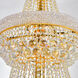 Empire 32 Light 30 inch Gold Down Chandelier Ceiling Light