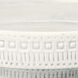 Coco 13 X 13 inch White Ceramic Pedestal