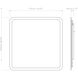 Varenna 36.02 X 36.02 inch Mirror Glass Bathroom Illuminated Mirror