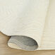 Mitra White/Ivory Rug in 10 Round