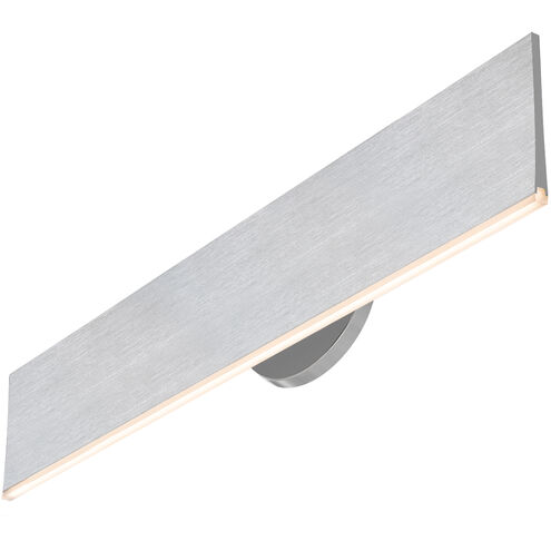 Prometheus 20 inch Brushed Aluminum Vanity Light Wall Light