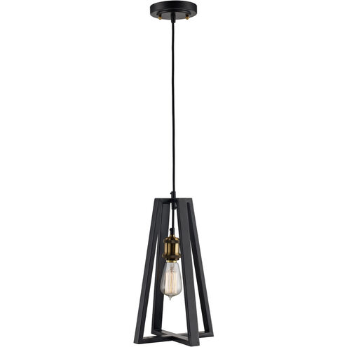 Gatlin 1 Light 7 inch Rubbed Oil Bronze Pendant Ceiling Light