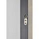 Bertram Gray with Ochre and Champagne Gold Framed Wall Art