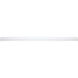Brentwood LED White Linear Strip Ceiling Light, Strip Fixture