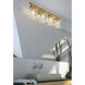 Archer 4 Light 32.75 inch Heirloom Gold Vanity Wall Light in Heritage Gold