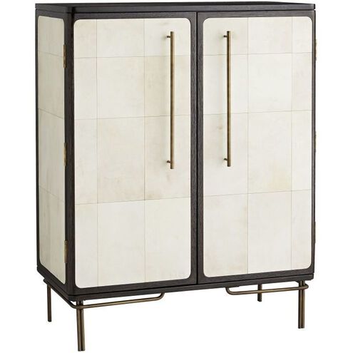 Edison 35 inch Ebony Cocktail Cabinet