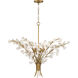 Ramus 6 Light 36 inch Painted Legacy Brass Chandelier Ceiling Light