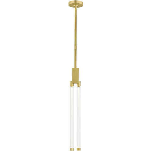 Kelly Wearstler Phobos LED Natural Brass Pendant Ceiling Light, Integrated LED