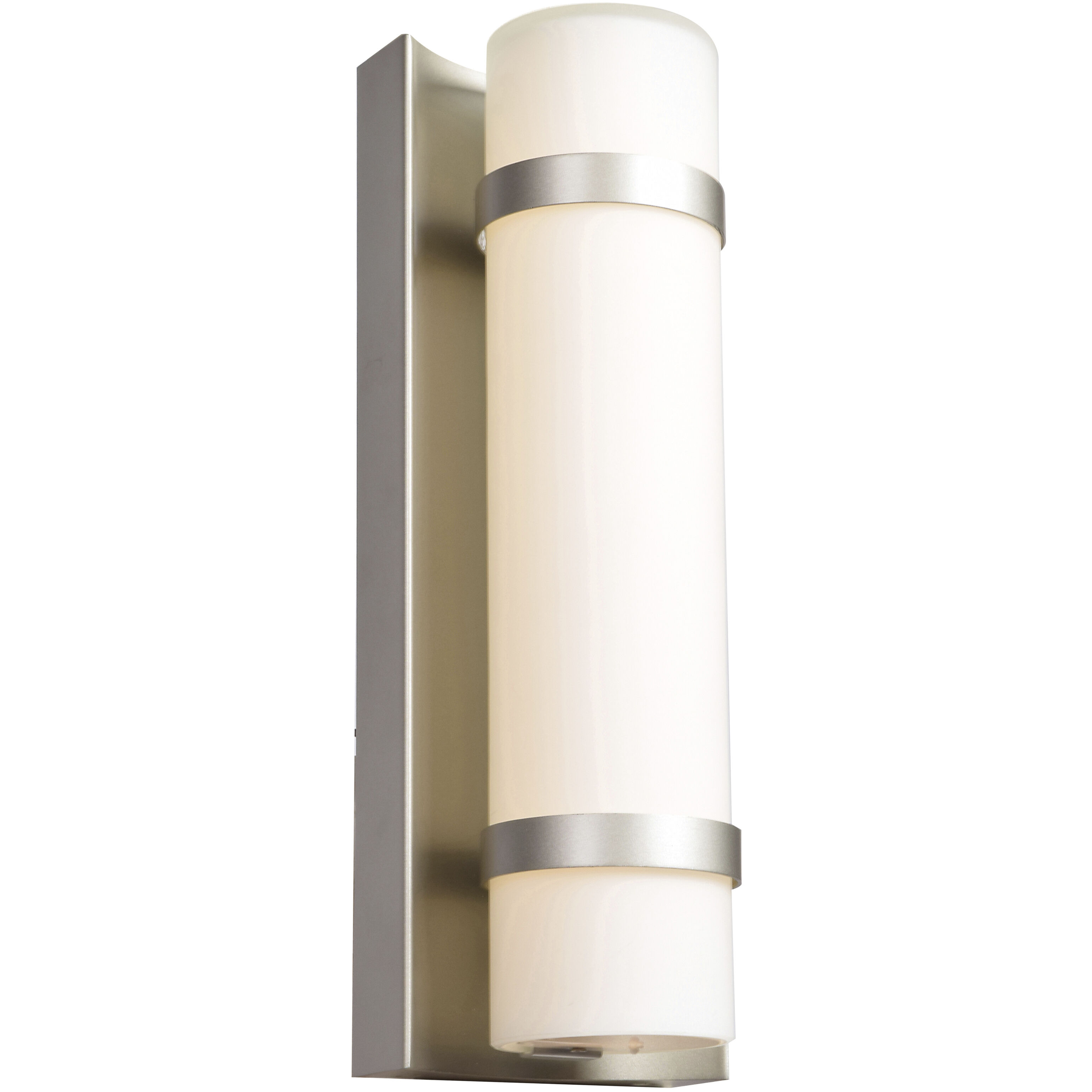 Cilindro LED 4.5 inch Brushed Steel ADA Wall Light