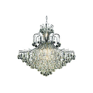Toureg 15 Light 31 inch Chrome Foyer Ceiling Light in Royal Cut