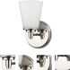 Conti 1 Light 6 inch Polished Nickel Sconce Wall Light