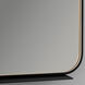 Avior 36 X 24 inch Black LED Lighted Mirror, Vanita by Oxygen