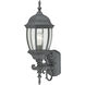 Covington 1 Light 21.5 inch Black Outdoor Sconce