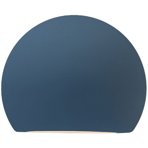 Ambiance LED 10 inch Midnight Sky and Matte White ADA Wall Sconce Wall Light