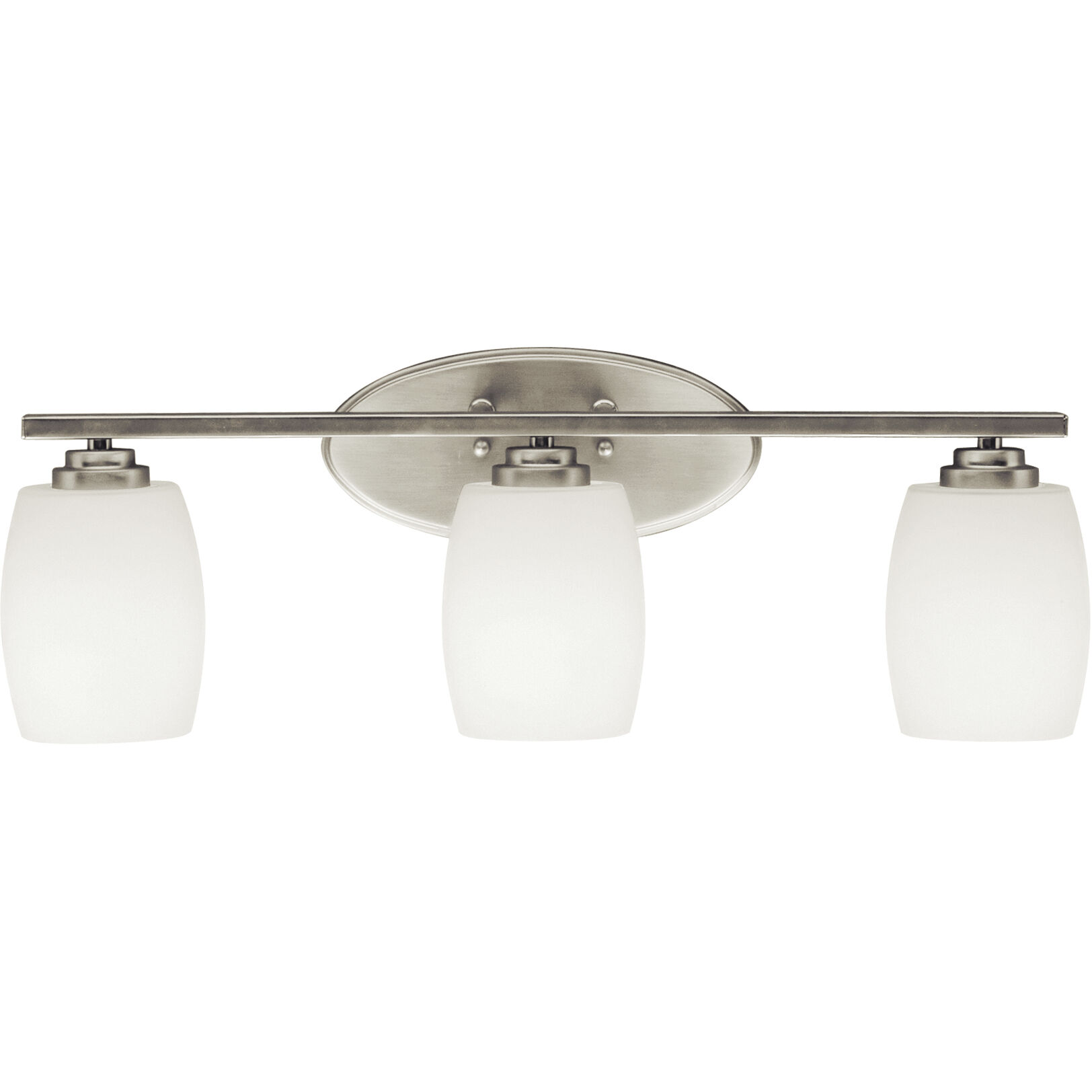 Eileen 3 Light 24 inch Brushed Nickel Wall Mt Bath 3 Arm Wall Light in Incandescent