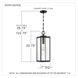 Westover 1 Light 7 inch Earth Black Mini Pendant Ceiling Light, Small