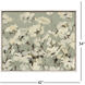 Floral Haven White and Beige and Brown and Neutral Canvas