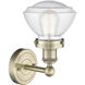 Olean 1 Light 6.5 inch Antique Brass and Seedy Sconce Wall Light