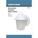 Brentwood 1 Light 9 inch White Outdoor Wall Lantern