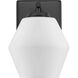 Copeland 1 Light 7 inch Matte Black Bath Light Wall Light