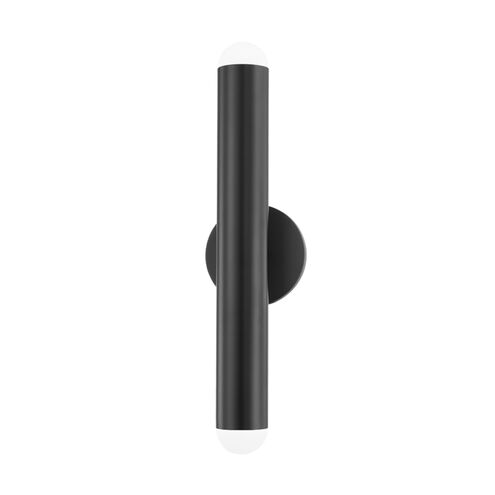 Taylor 2 Light Soft Black Wall Sconce Wall Light